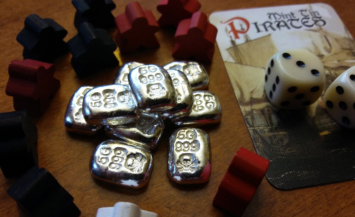 Mint Tin Pirates silver edition